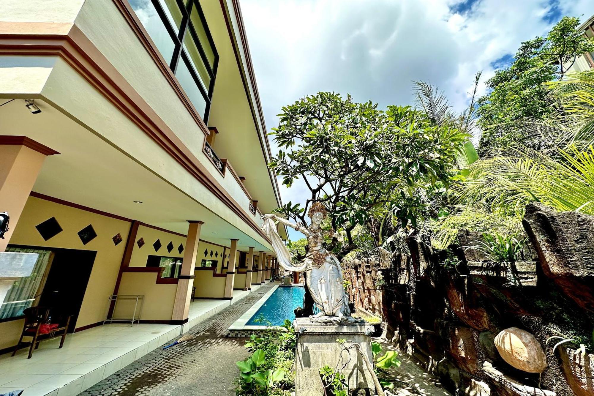 Taxa Raya Guest House Legian Eksteriør bilde